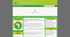 Desktop Screenshot of africanei.org